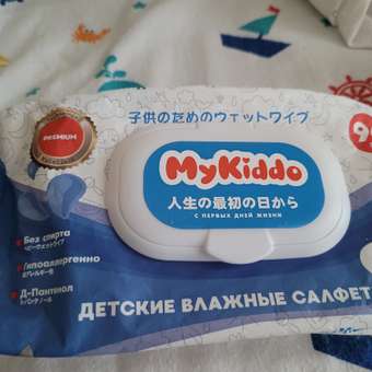 Влажные салфетки MyKiddo 3 упак. 96 шт.: отзыв пользователя Детский Мир