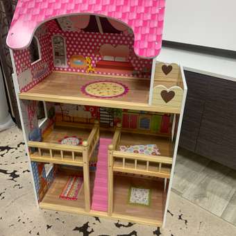 Дом для кукол Demi Star с аксессуарами 14 шт. OC-DH-001 new: отзыв пользователя Детский Мир