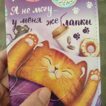 Обложка для паспорта deVENTE: отзыв пользователя Детский Мир