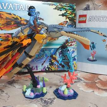 Конструктор LEGO Avatar Приключение на Скимвинге блочный: отзыв пользователя ДетМир