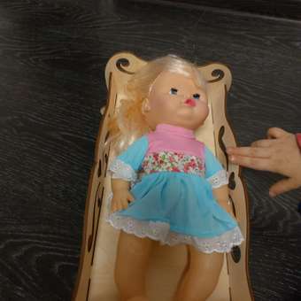 Кровать КубиГрад Кровать-люлька для кукол до 30 см: отзыв пользователя Детский Мир