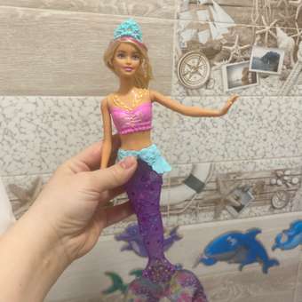 Кукла Barbie Dreamtopia Мерцающая русалочка GFL82: отзыв пользователя Детский Мир