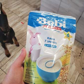Каша молочная Bebi Premium 7 злаков 200г с 6 месяцев: отзыв пользователя Детский Мир