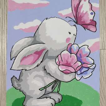 Картина по номерам Hobby Paint на картоне 15х21 см Кролик Снежок: отзыв пользователя Детский Мир