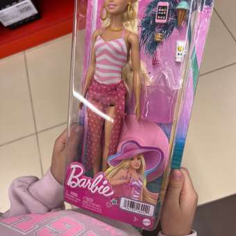 Кукла Barbie Пляжный день Барби HPL73: отзыв пользователя ДетМир