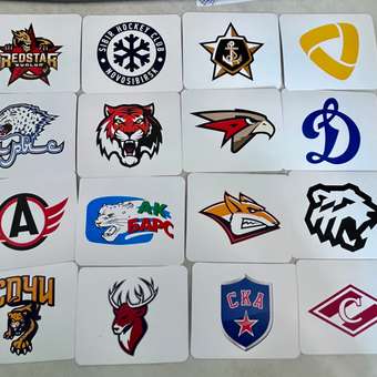 Развивающие обучающие карточки Крокуспак Хоккейные клубы 24 шт: отзыв пользователя Детский Мир