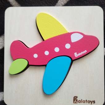 Пазлы Alatoys Самолетик: отзыв пользователя Детский Мир