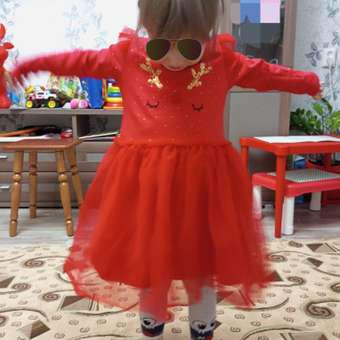 Платье Futurino с пайетками: отзыв пользователя Детский Мир