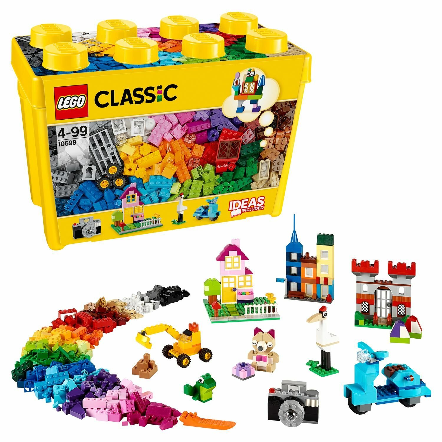 Конструктор LEGO Classic Набор для творчества большого размера (10698) - фото 1