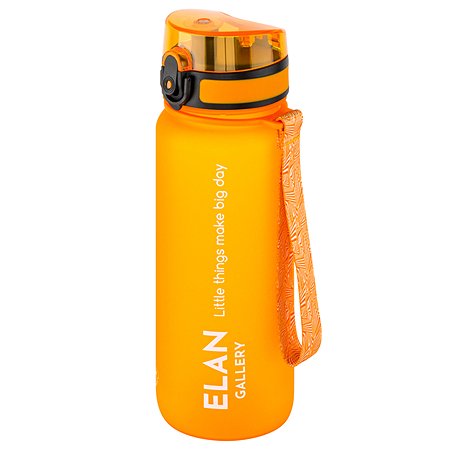 Бутылка для воды Elan Gallery 800 мл Style Matte оранжевая