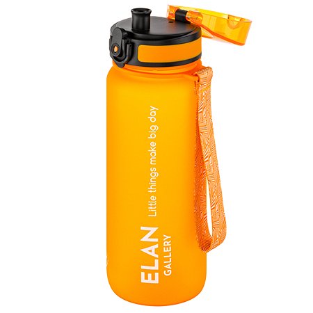 Бутылка для воды Elan Gallery 800 мл Style Matte оранжевая - фото 5