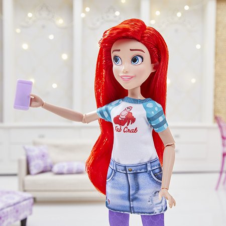 Кукла Disney Princess Hasbro Комфи Ариэль E9160ES0 - фото 3