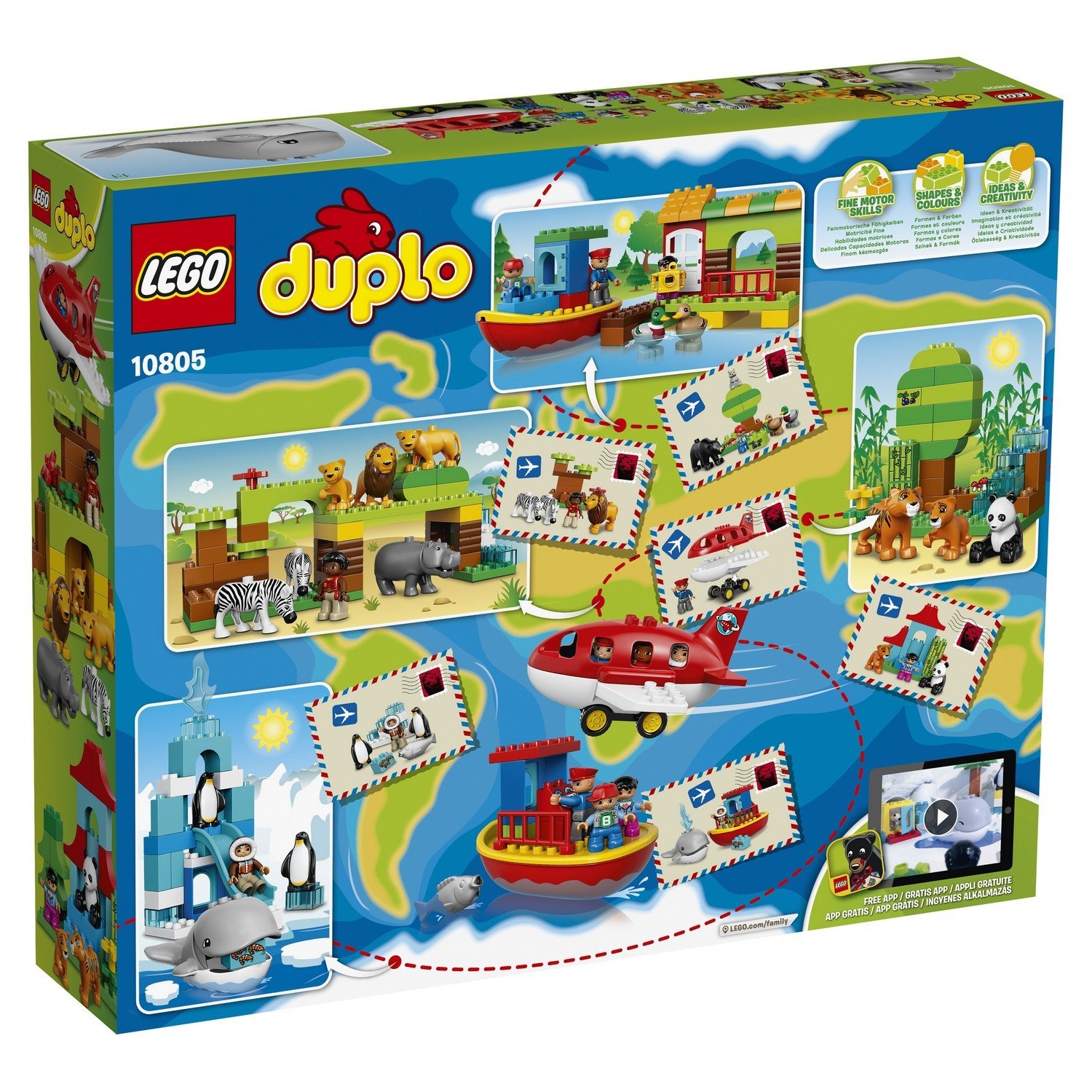 Конструктор LEGO DUPLO Town Вокруг света (10805) - фото 3