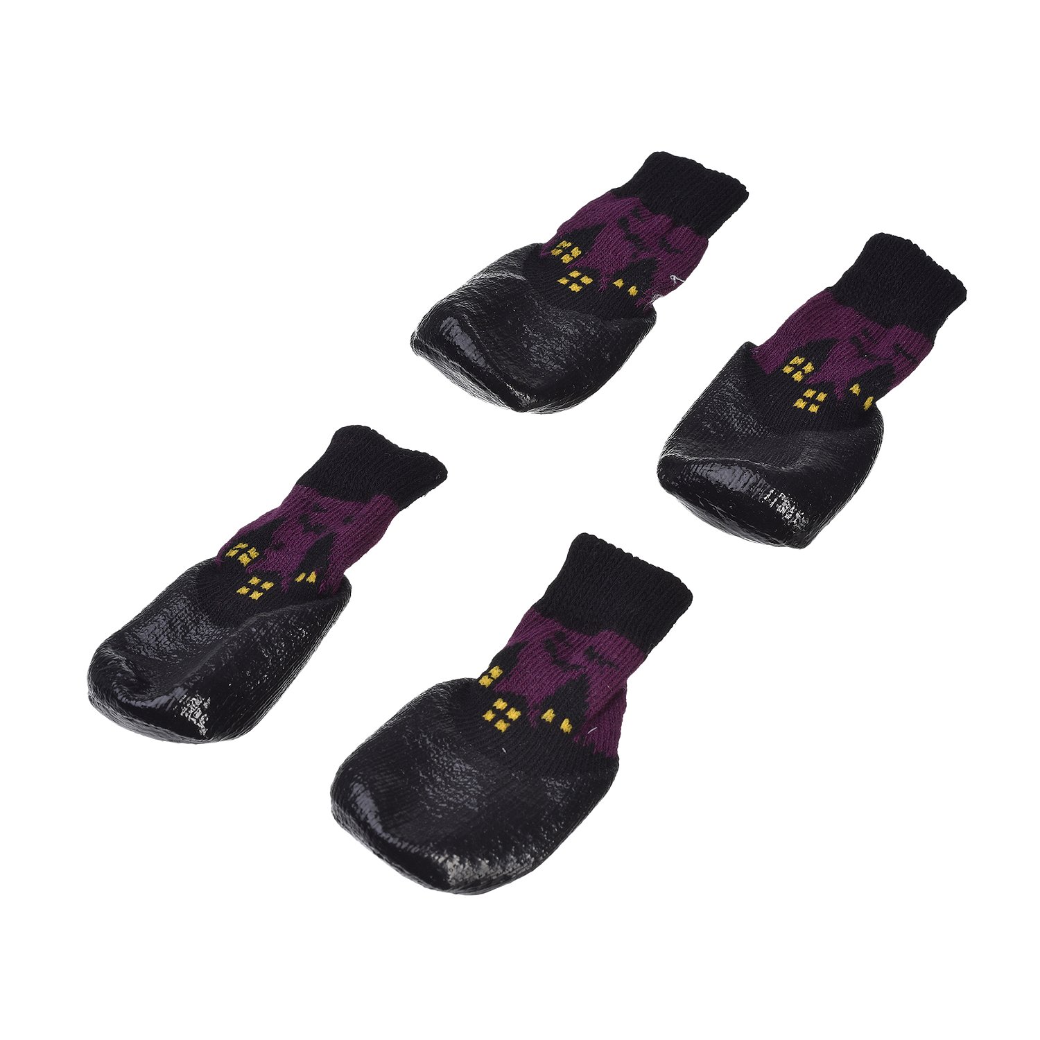 Носки для собак Грызлик Ам 3XL Фиолетовые (4шт) - фото 1