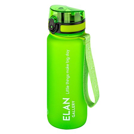 Бутылка для воды Elan Gallery 800 мл Style Matte ярко-зеленая