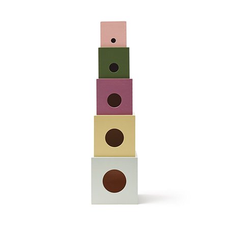 Кубики Kids concept 5 элементов деревянные