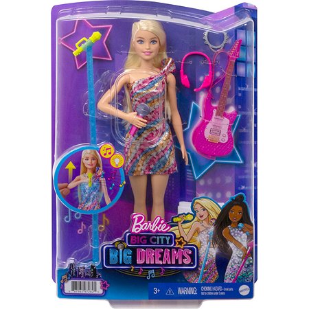 Кукла Barbie Певица Малибу GYJ21 - фото 12