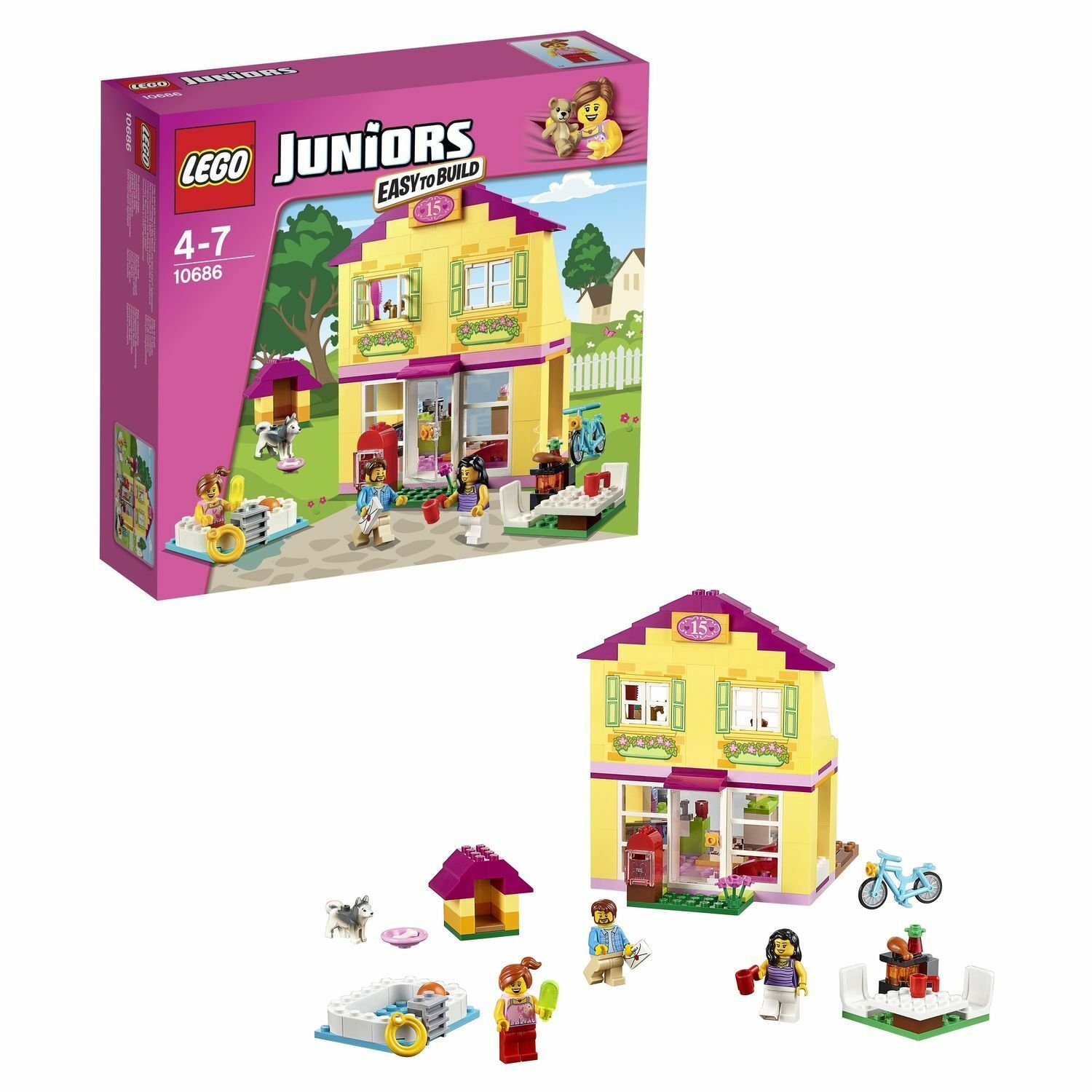 Конструктор LEGO Juniors Семейный домик (10686) - фото 1