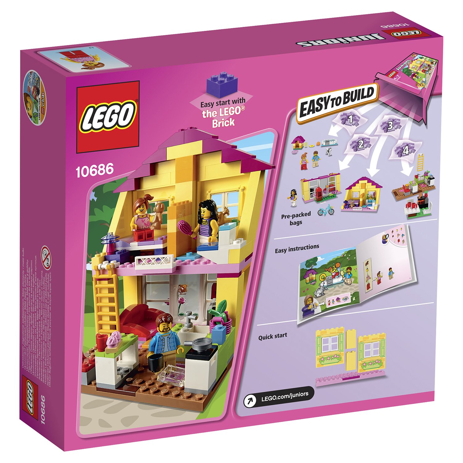 Конструктор LEGO Juniors Семейный домик (10686) - фото 3