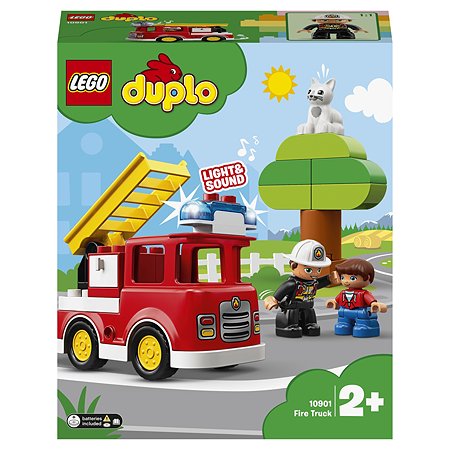 Конструктор LEGO DUPLO Town Пожарная машина 10901 - фото 2