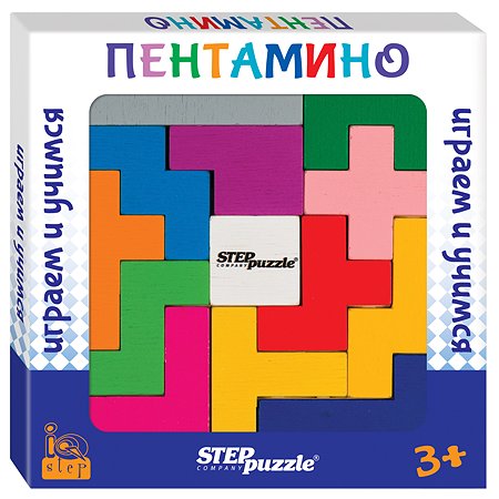 Игра развивающая Step Puzzle Пентамино IQ step 89829