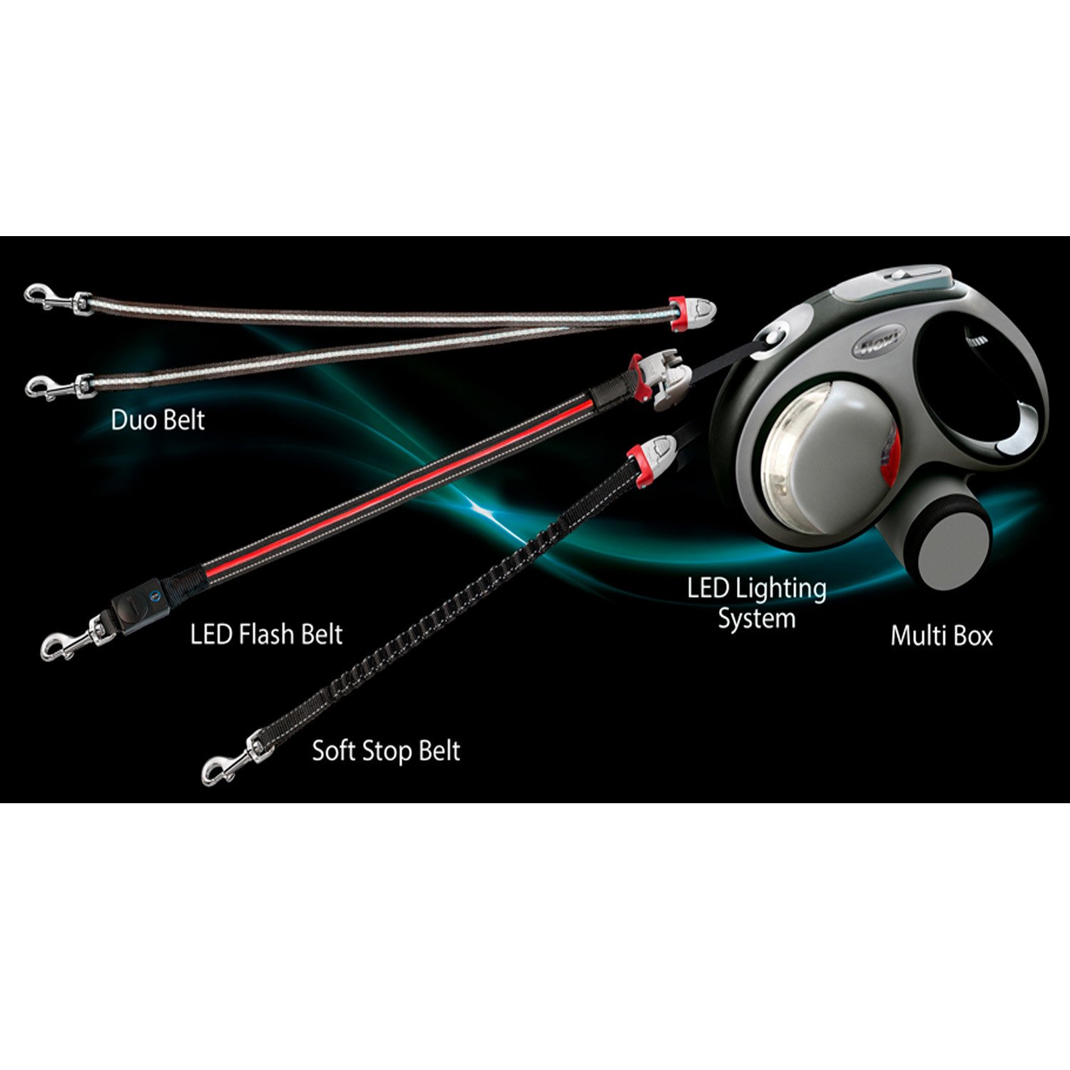 Подсветка на корпус рулетки Flexi LED Lighting Systeм Черная 20500 - фото 11