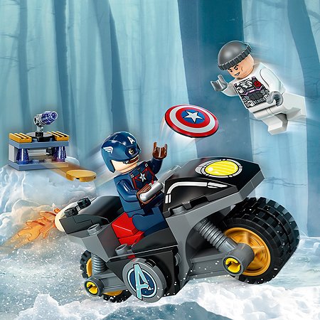 Конструктор LEGO Super Heroes Битва Капитана Америка с Гидрой 76189 - фото 4