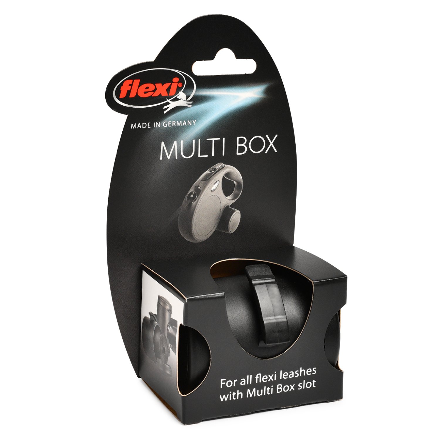 Бокс Flexi Multi box для лакомств или пакетиков для сбора фекалий S-М/L Черный 23709 - фото 2