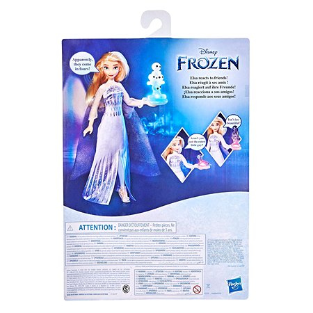 Кукла Disney Frozen Холодное сердце Эльза интерактивная F22305A0 - фото 3