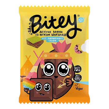 Вафли Take a Bitey шоколад 35г - фото 1