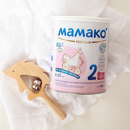 Смесь Мамако Premium 2 на козьем молоке 400г от 6 до 12 месяцев - фото 7