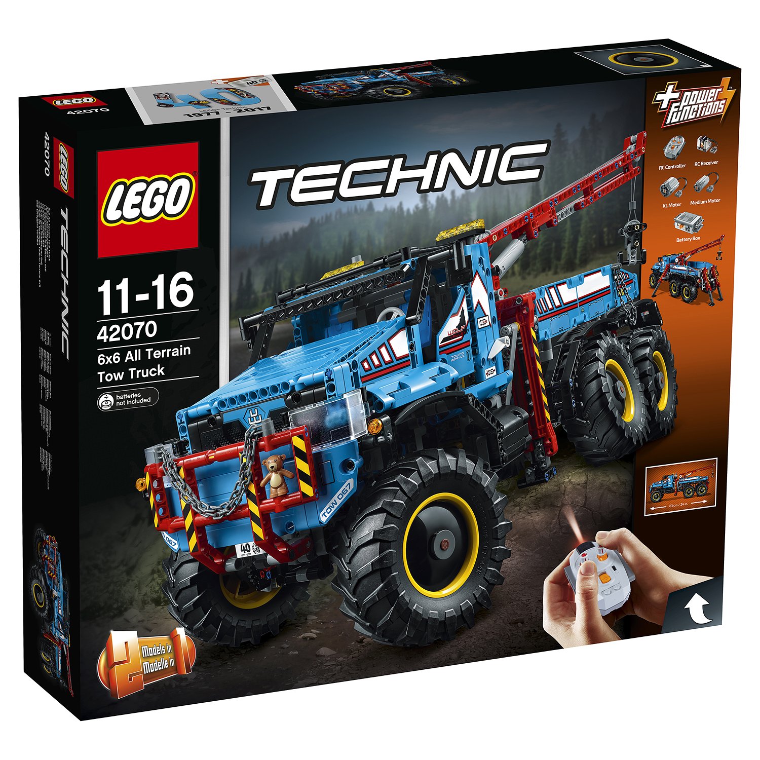 Конструктор LEGO Technic Аварийный внедорожник 6х6 (42070) - фото 2