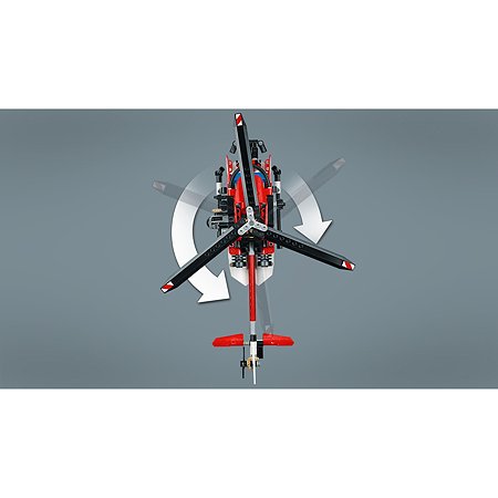 Конструктор LEGO Technic Спасательный вертолет 42092 - фото 12