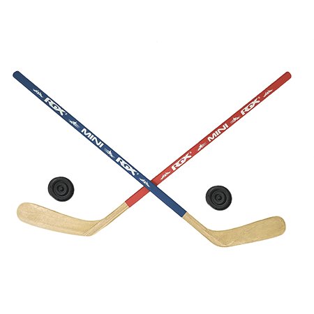 Набор для хоккея RGX Mini 2 клюшки и 2 шайбы