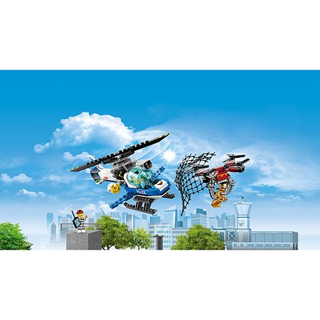 Конструктор LEGO City Police Воздушная полиция: погоня дронов 60207 - фото 10