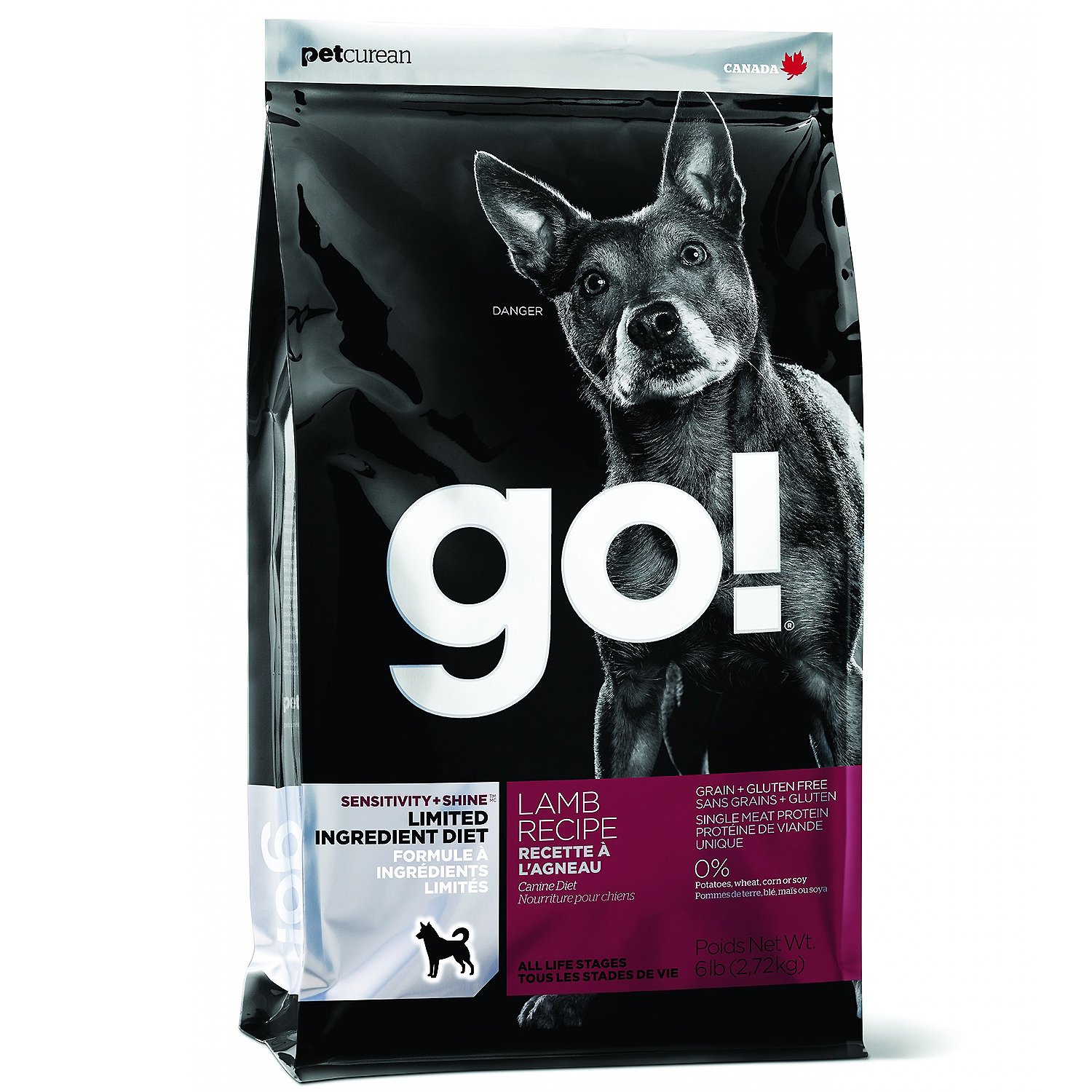 GO 2.72kg Dog Food for Sensitive Digestion