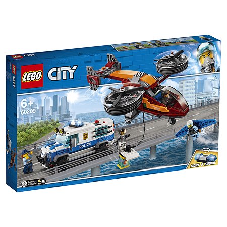 Конструктор LEGO City Police Воздушная полиция: кража бриллиантов 60209 - фото 2
