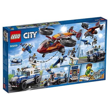 Конструктор LEGO City Police Воздушная полиция: кража бриллиантов 60209 - фото 3