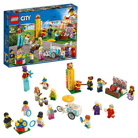 Конструктор LEGO City Town Комплект минифигурок Весёлая ярмарка 60234 - фото 1