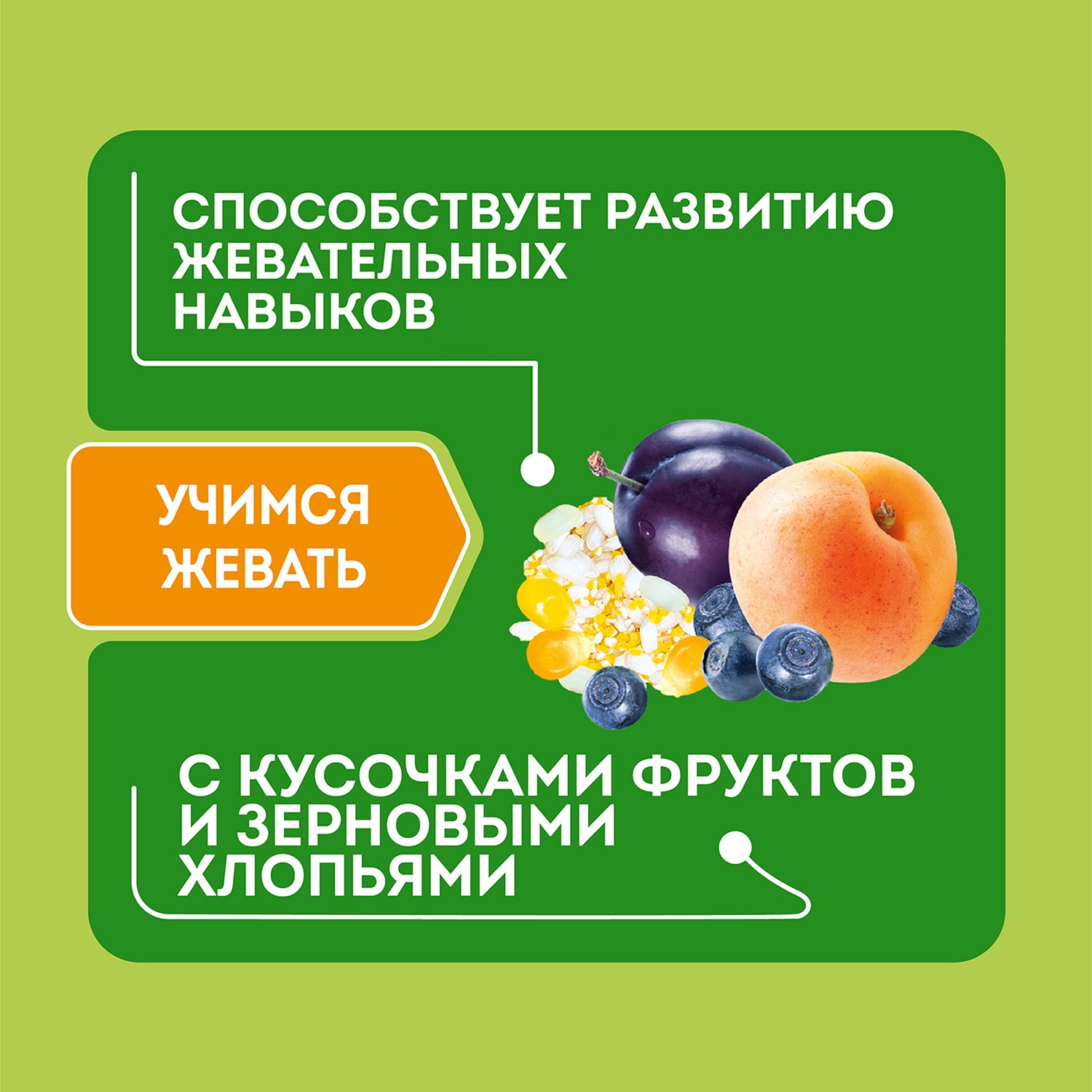 Каша Heinz молочная многозерновая слива-абрикос-черника 200г с 12 месяцев - фото 3