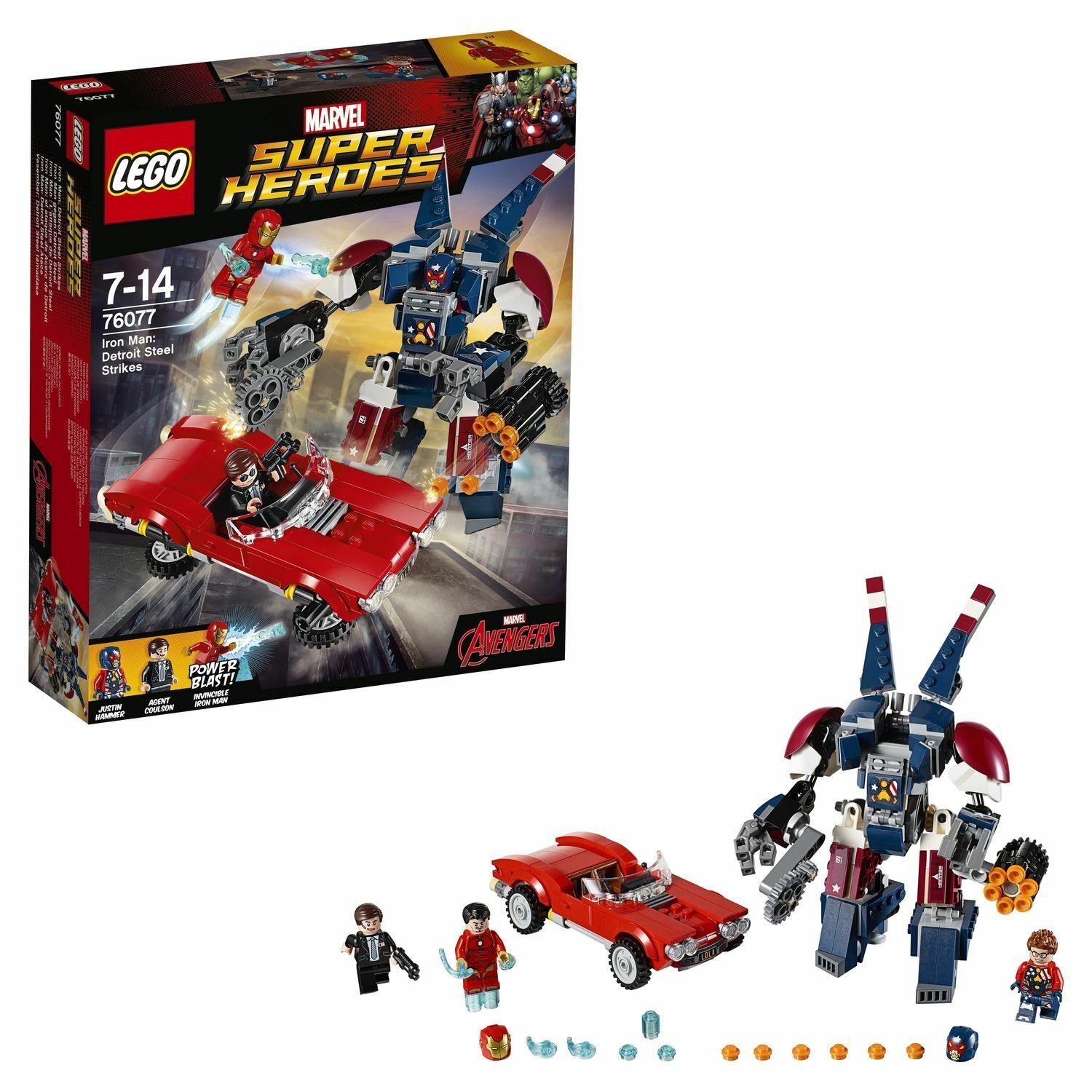 lego super heroes 76077