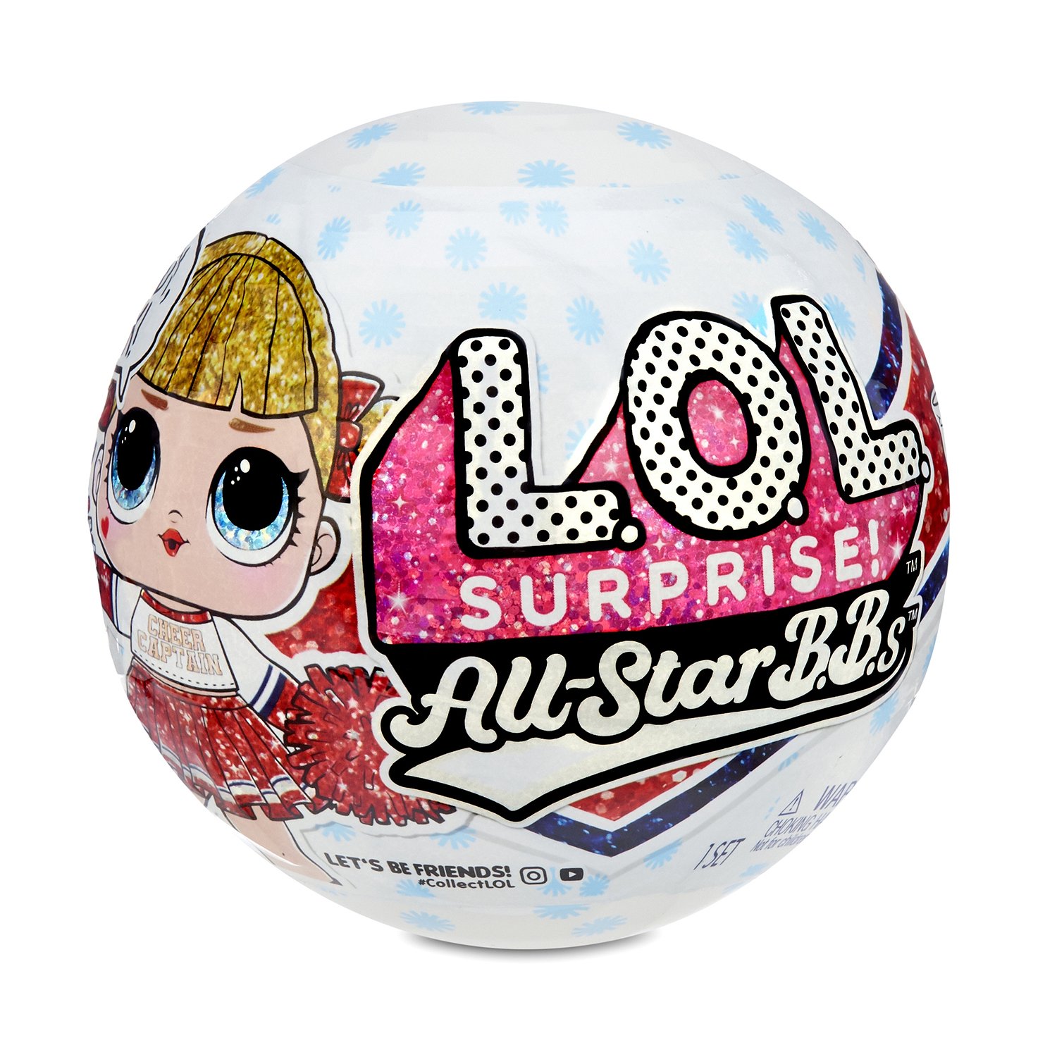 Кукла L.O.L. Surprise! All Star Sports Series 2 Cheer в непрозрачной упаковке (Сюрприз) 570363XX1E7CRF - фото 1
