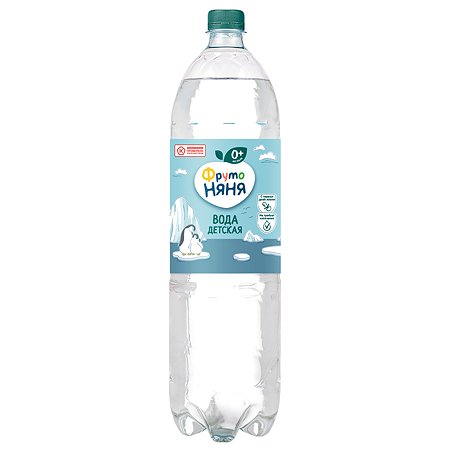Вода ФрутоНяня артезианская питьевая негаз. 1,5 л с 0 месяцев