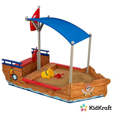 Песочница KidKraft Пиратская лодка 00128_KE - фото 2