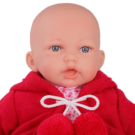 Кукла озвученная Antonio Juan Азалия в красном 27 см говорит смеется мягконабивная - фото 9