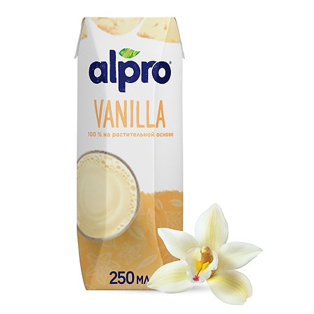 Напиток Alpro соевый со вкусом ванили с кальцием 0.25л