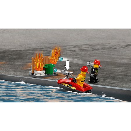 Конструктор LEGO City Fire Пожарное депо 60215 - фото 10
