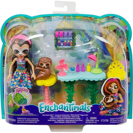 Кукла Enchantimals Салон красоты со зверюшкой и тематическим набором GFN54 - фото 2