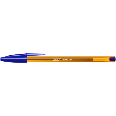 Ручка шариковая BIC Кристал Файн Синяя 4шт 872721 - фото 3