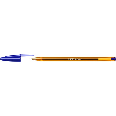 Ручка шариковая BIC Кристал Файн Синяя 4шт 872721 - фото 4